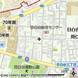 東京都文京区目白台2丁目2-18周辺の地図