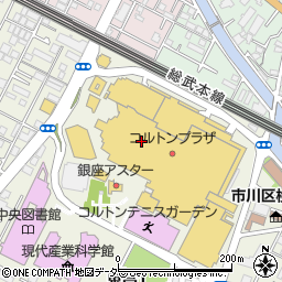 丸亀製麺 ニッケコルトンプラザ店周辺の地図