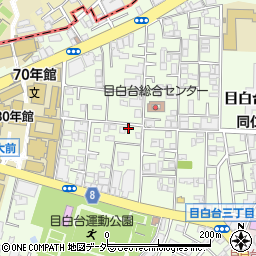 東京都文京区目白台2丁目2-17周辺の地図