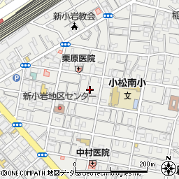 東京都葛飾区新小岩2丁目19周辺の地図
