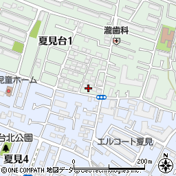 千葉県船橋市夏見台1丁目7-20周辺の地図