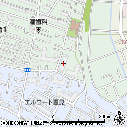 千葉県船橋市夏見台1丁目9-28周辺の地図