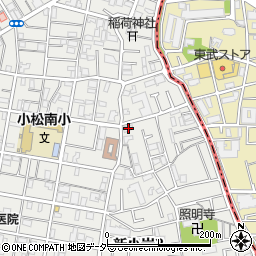 東京都葛飾区新小岩3丁目14-5周辺の地図