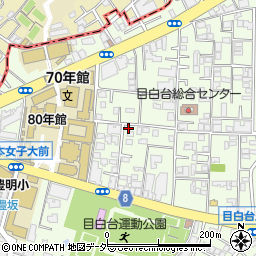 東京都文京区目白台2丁目2-13周辺の地図
