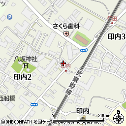 千葉県船橋市印内2丁目9 39の地図 住所一覧検索 地図マピオン