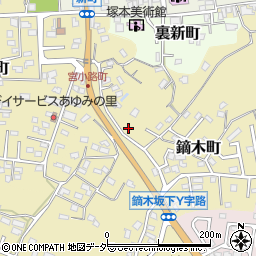 千葉県佐倉市鏑木町69-1周辺の地図