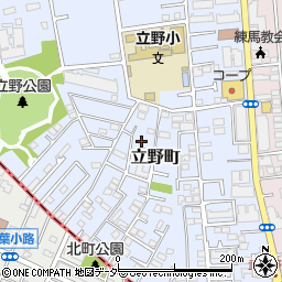 東京都練馬区立野町22周辺の地図