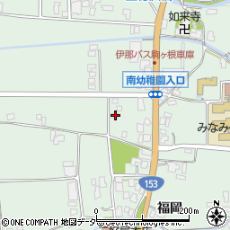 長野県駒ヶ根市赤穂福岡8505周辺の地図