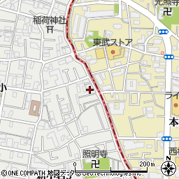東京都葛飾区新小岩3丁目14-17周辺の地図