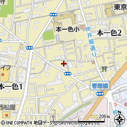 東京都江戸川区本一色2丁目6周辺の地図