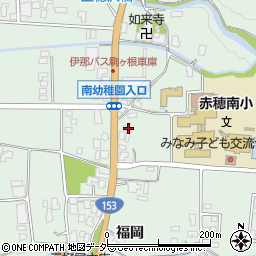 長野県駒ヶ根市赤穂福岡8851周辺の地図