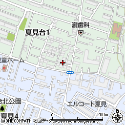 千葉県船橋市夏見台1丁目7-16周辺の地図