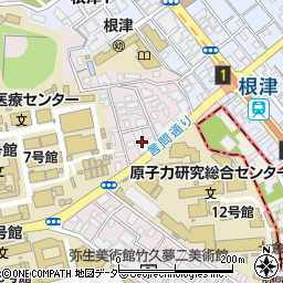 東京都文京区弥生2丁目15-12周辺の地図