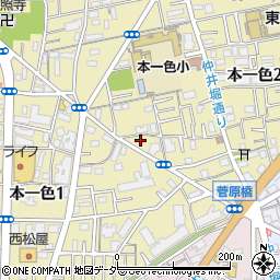 東京都江戸川区本一色2丁目6-3周辺の地図