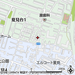 千葉県船橋市夏見台1丁目7-15周辺の地図