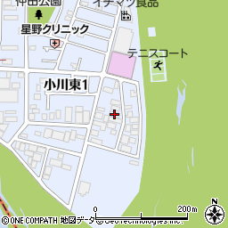 荻原製作所周辺の地図