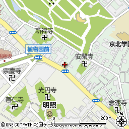 セブンイレブン文京植物園前店周辺の地図