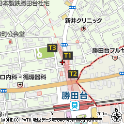 ピノキオ勝田台ビル周辺の地図