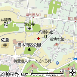 千葉県佐倉市鏑木町230-2周辺の地図