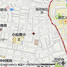 東京都葛飾区新小岩3丁目12-18周辺の地図