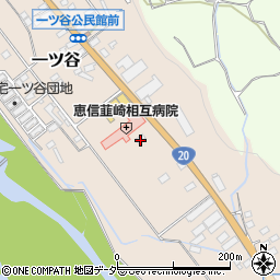 山梨県韮崎市一ツ谷1864周辺の地図