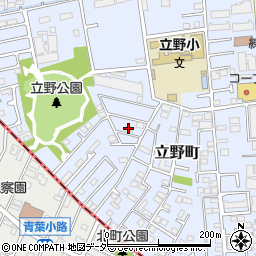 東京都練馬区立野町27周辺の地図