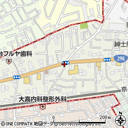 上高野入口周辺の地図