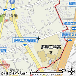 東京都福生市熊川226-10周辺の地図