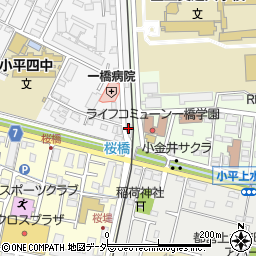 福屋材木店周辺の地図