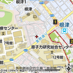 東京都文京区弥生2丁目15-7周辺の地図