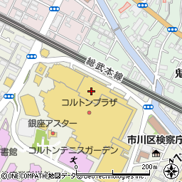 タイムズニッケコルトンプラザモール２Ｆ駐車場周辺の地図