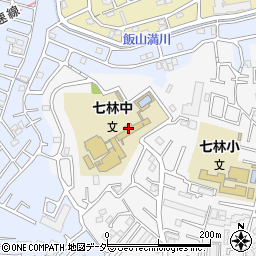 船橋市立七林中学校周辺の地図