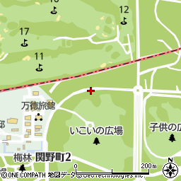 都立小金井公園トイレ４周辺の地図