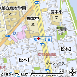 東京都江戸川区松本1丁目32-7周辺の地図