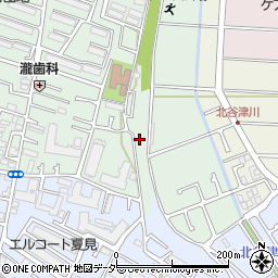 千葉県船橋市夏見台1丁目10周辺の地図