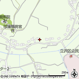 千葉県富里市立沢740周辺の地図