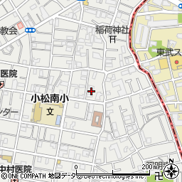 東京都葛飾区新小岩3丁目12-2周辺の地図