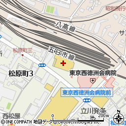エコスＴＡＩＲＡＹＡ拝島店周辺の地図