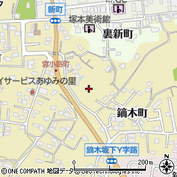 千葉県佐倉市鏑木町68-1周辺の地図