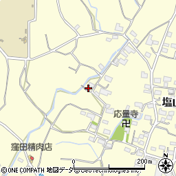 山梨県甲州市塩山千野731-1周辺の地図