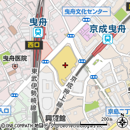 アイシティ曳舟店周辺の地図