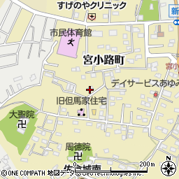 千葉県佐倉市宮小路町周辺の地図