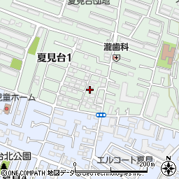 千葉県船橋市夏見台1丁目7-5周辺の地図