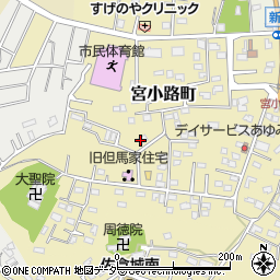 千葉県佐倉市宮小路町周辺の地図
