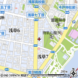浅草三和ビル周辺の地図