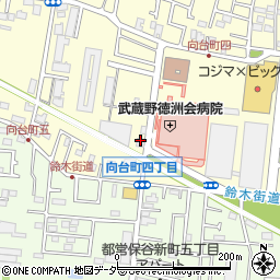 アイン薬局武蔵野店周辺の地図