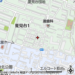 千葉県船橋市夏見台1丁目7-6周辺の地図