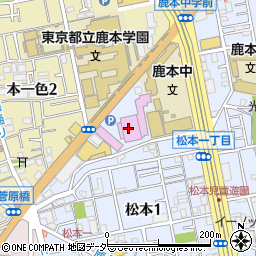 江戸川区総合体育館周辺の地図