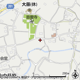 山梨県甲州市塩山中萩原317-1周辺の地図