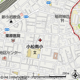東京都葛飾区新小岩2丁目24周辺の地図